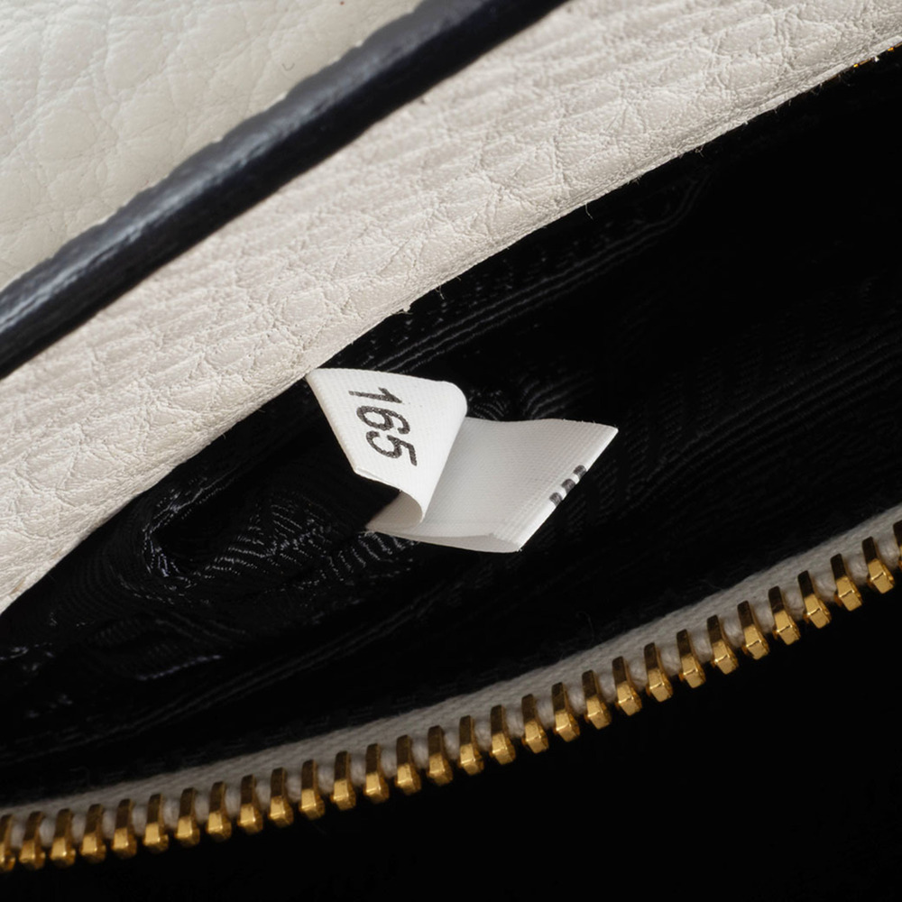 Prada Handbag BT0962 Leather White Women's Shoulder Bag PRADA - Picture 13 of 16